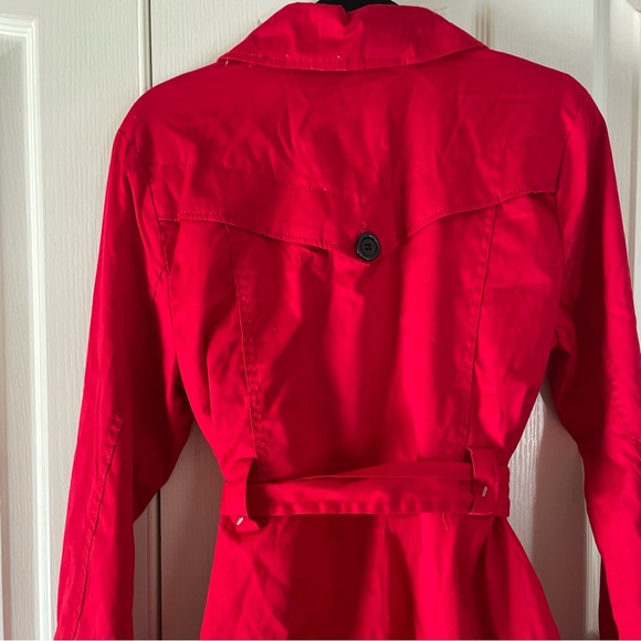 Ashley Premium: red button coat - Picture 7 of 9